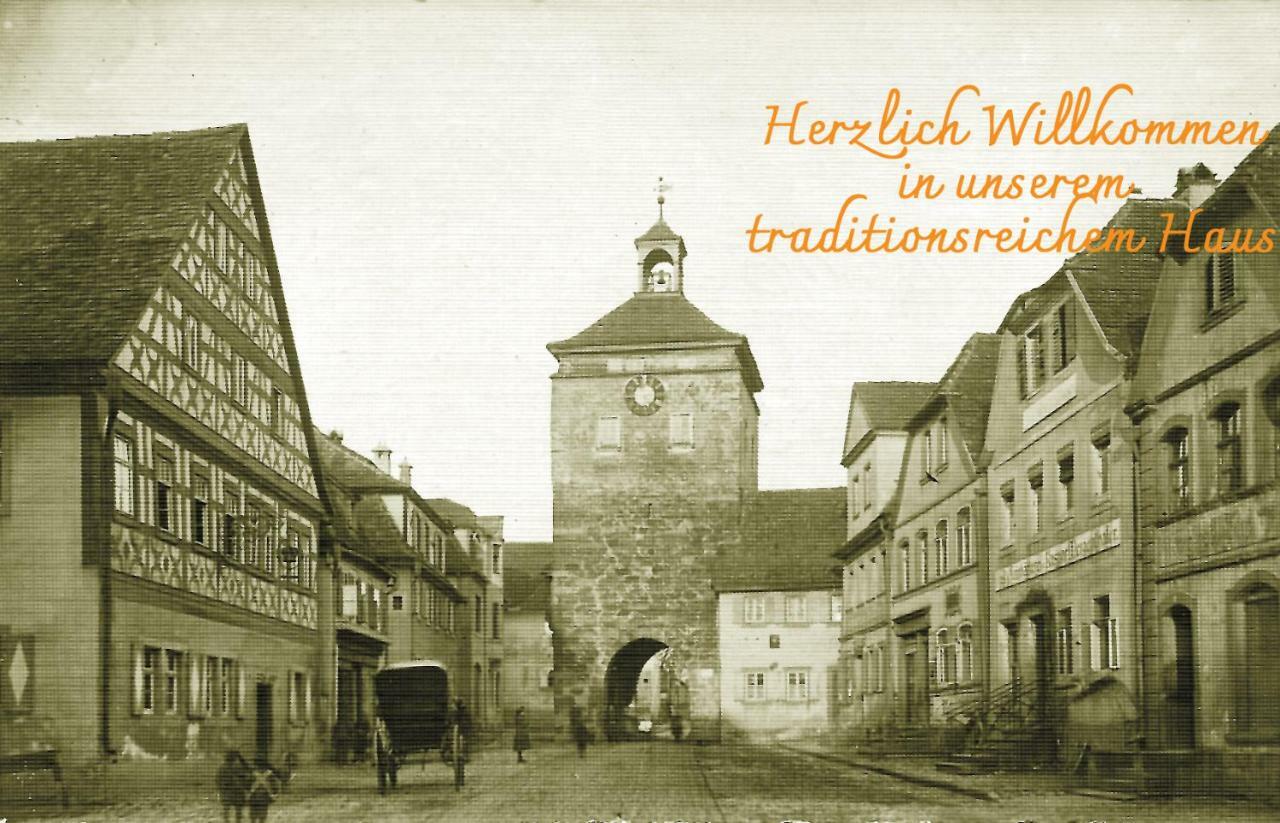 Hotel-Gasthof Krone-Lax Scheinfeld Bagian luar foto